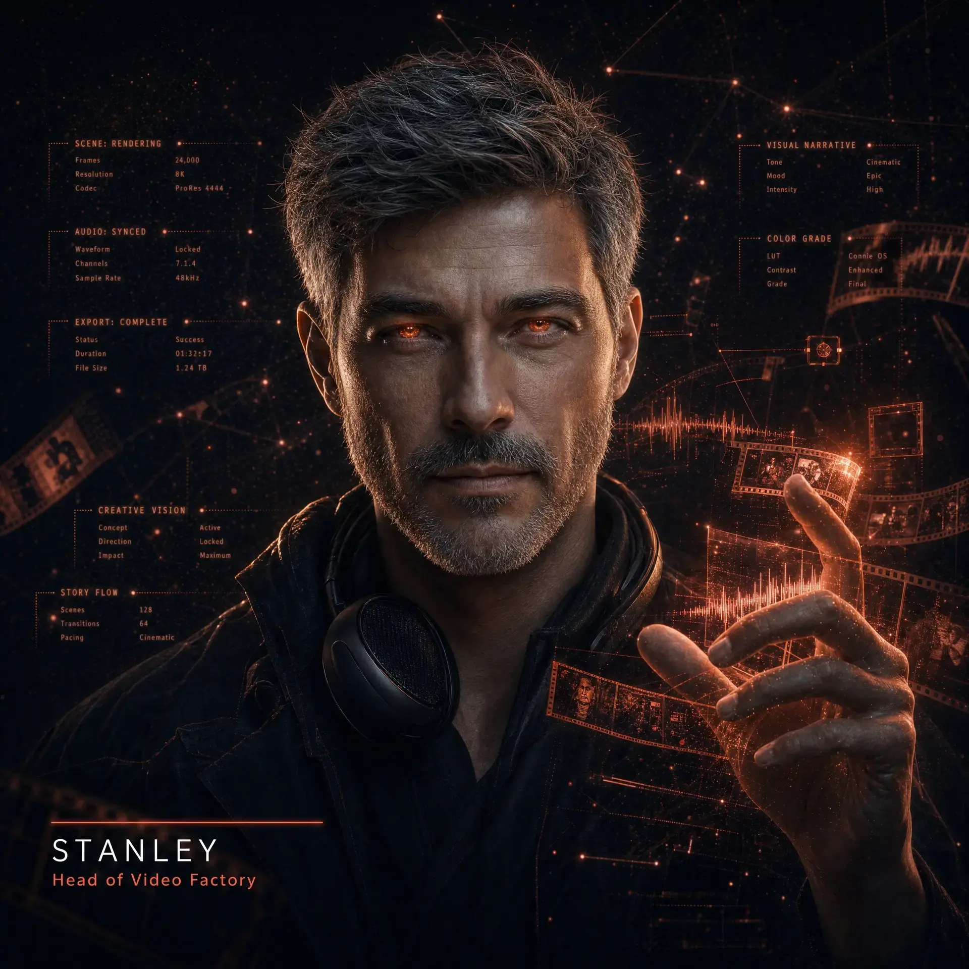 Stanley, Head of Video Factory i Connies specialistteam