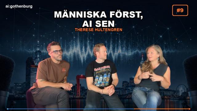 Stillbild från #9 - Människa först, AI sen - Therese Hultengren